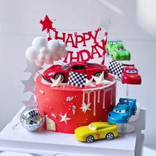 Boys' Cartoon Lightning McQueen Car Cake