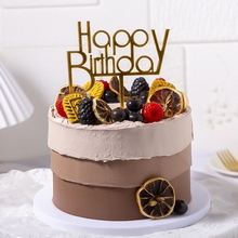 Round Elevated Fruit Cake