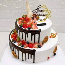 Double-Layer Fruit Cake