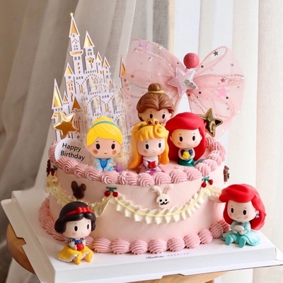 Shining Star Princess Cake