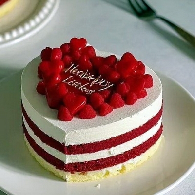 Classic Red Velvet Heart