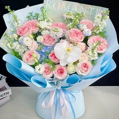 Pink Serenity Mixed Bouquet