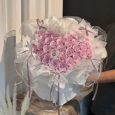 Heartfelt Amethyst Love Bouquet